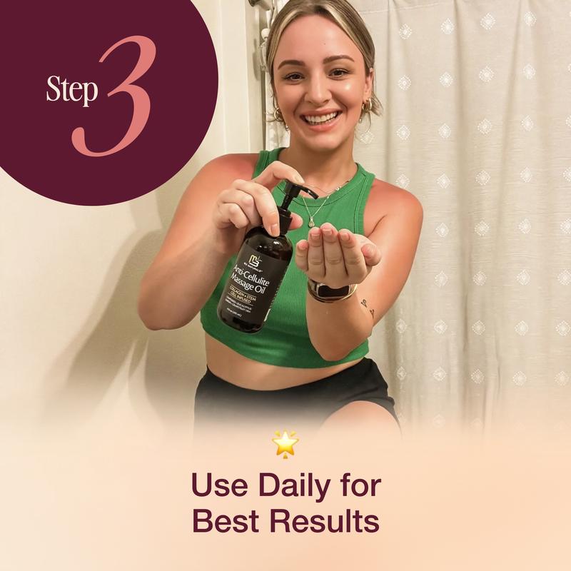 M3 Natural Anti-Cellulite message oil