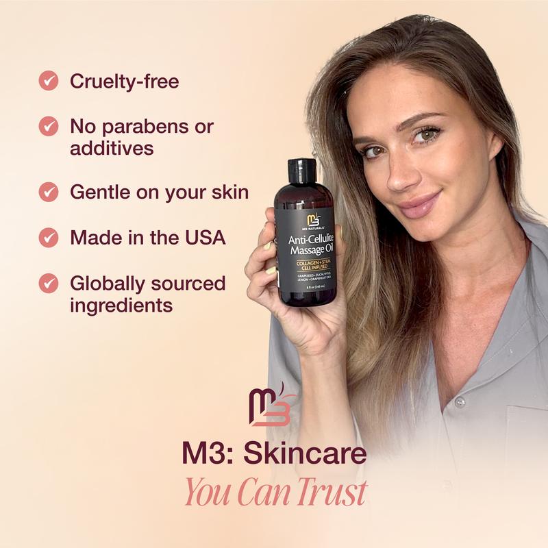 M3 Natural Anti-Cellulite message oil